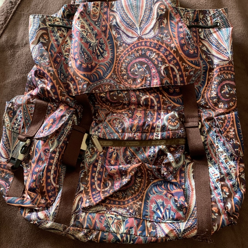 LeSportsac Voyager Backpack- Paisley